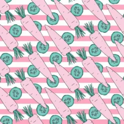 Bio-Jersey, Meerschweinchen, Möhrchen Rosa