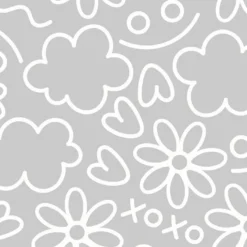 Bio-Jersey, Meerschweinchen, Motive,Grau