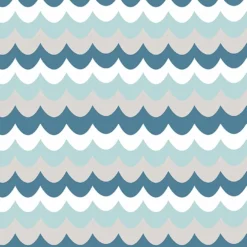 Bio-Jersey MEHR MEER, Wellen Allover