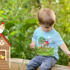 Bio-Jersey, Pferde - Die Kleine Farm -Outlet STOFFWELTEN Store bio jersey pferde die kleine farm5