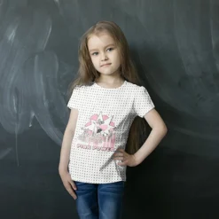 Bio-Jersey, Punkte Weiss Auf Rosa, Hero Girl -Outlet STOFFWELTEN Store bio jersey punkte weiss auf rosa hero girl4