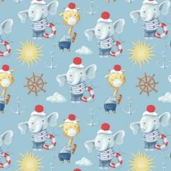 Bio-Jersey, Reise Zum Meer, Elefant