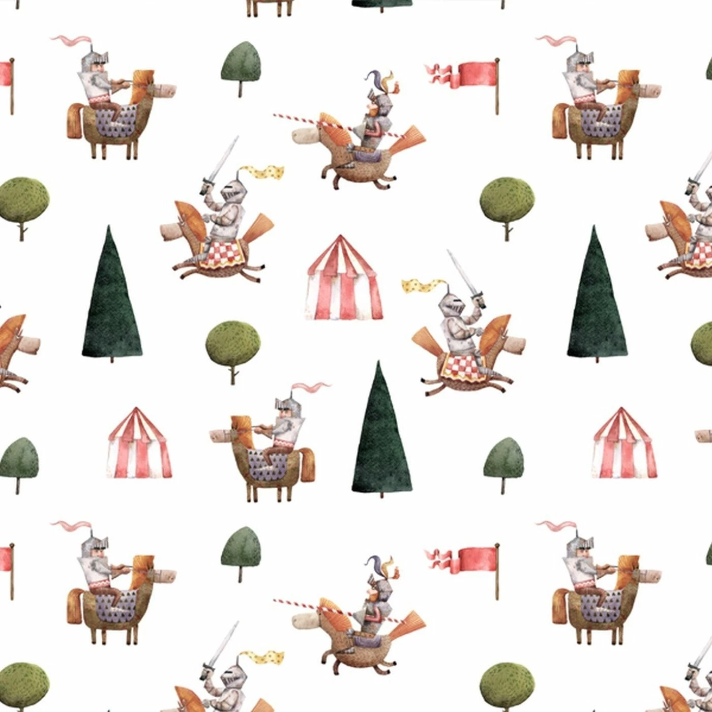 Bio-Jersey, Ritterwelt, Ritter, Zelt 1 Bio-Jersey, Ritterwelt, Ritter, Zelt