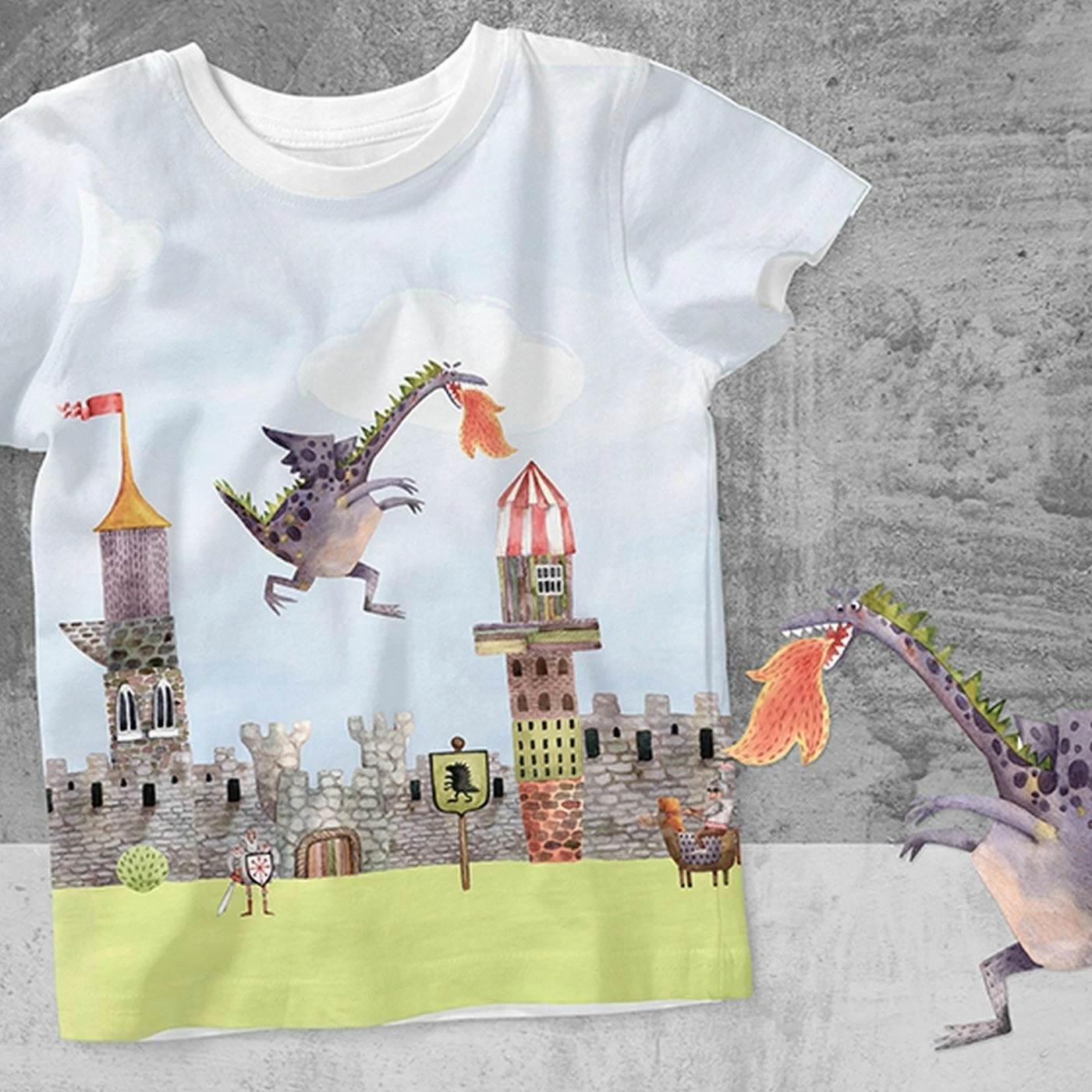 Bio-Jersey, Ritterwelt, Ritter, Zelt 6 Bio-Jersey, Ritterwelt, Ritter, Zelt – Bild 6