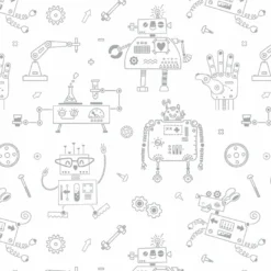 Bio-Jersey, Roboter Grau, Robofan