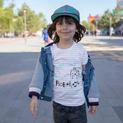 Bio-Jersey, Roboterteile Blau, Robofan -Outlet STOFFWELTEN Store bio jersey roboterteile blau robofan3