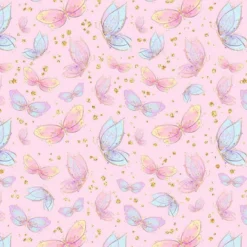 Bio-Jersey, Schmetterling Auf Rosa, Baumhaus Adventure