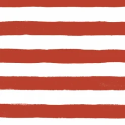 Bio-Jersey, Sea Friends, Kombi Streifen Rot