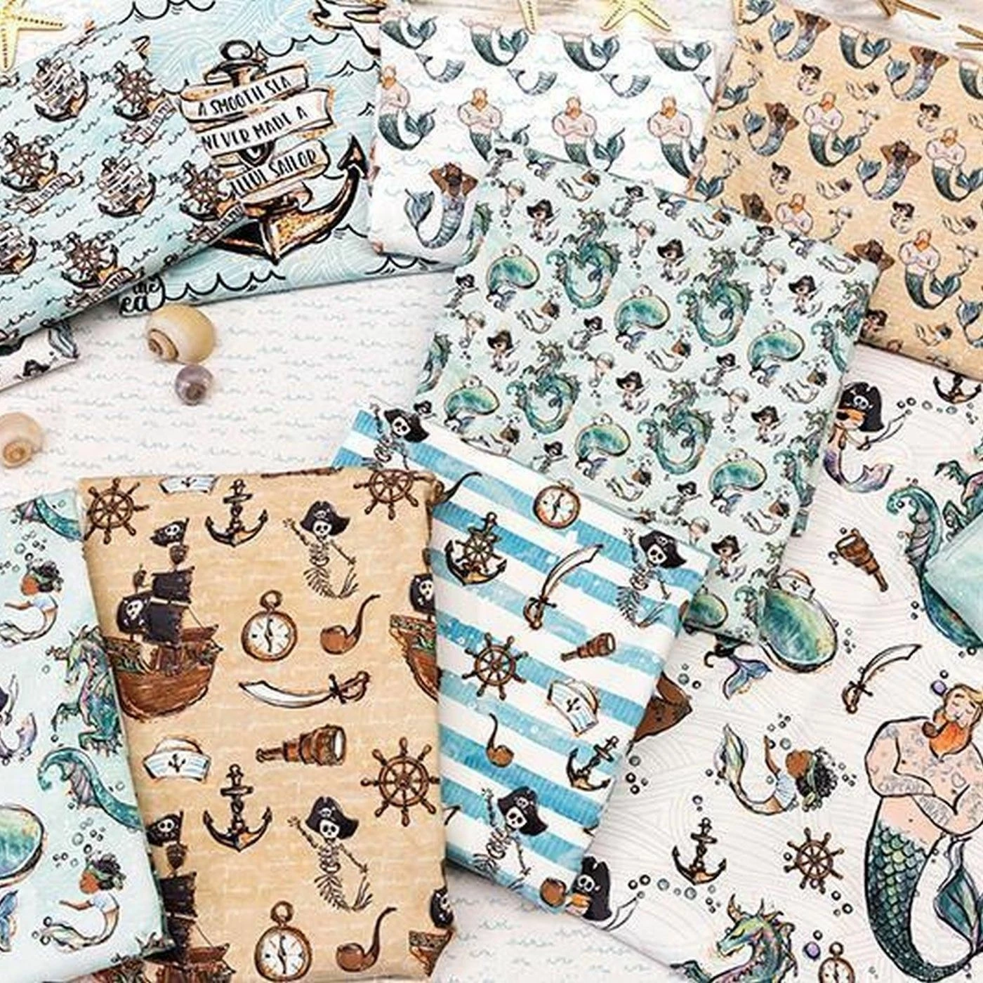 Bio-Jersey, SeaBoys, Kombi-Streifen 2 Bio-Jersey, SeaBoys, Kombi-Streifen – Bild 2