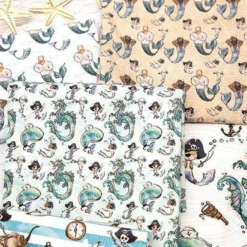 Bio-Jersey, SeaBoys, Kombi-Wellen Petrol 12 Bio-Jersey, SeaBoys, Kombi-Wellen Petrol -Outlet STOFFWELTEN Store bio jersey seaboys kombi wellen petrol6