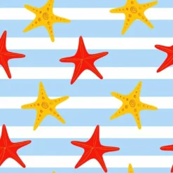 Bio-Jersey, Seestern - Stripes, Sea Party