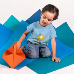 Bio-Jersey, Seestern - Stripes, Sea Party -Outlet STOFFWELTEN Store bio jersey seestern stripes sea party5