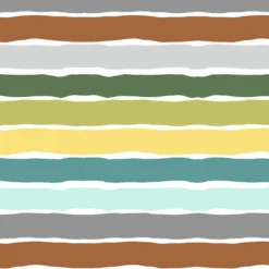 Bio-Jersey, Smiling Friends, Blockstreifen Jungen