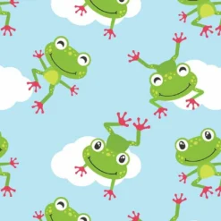 Bio-Jersey Sommerspaß Frösche, Funny Frog, Jersey