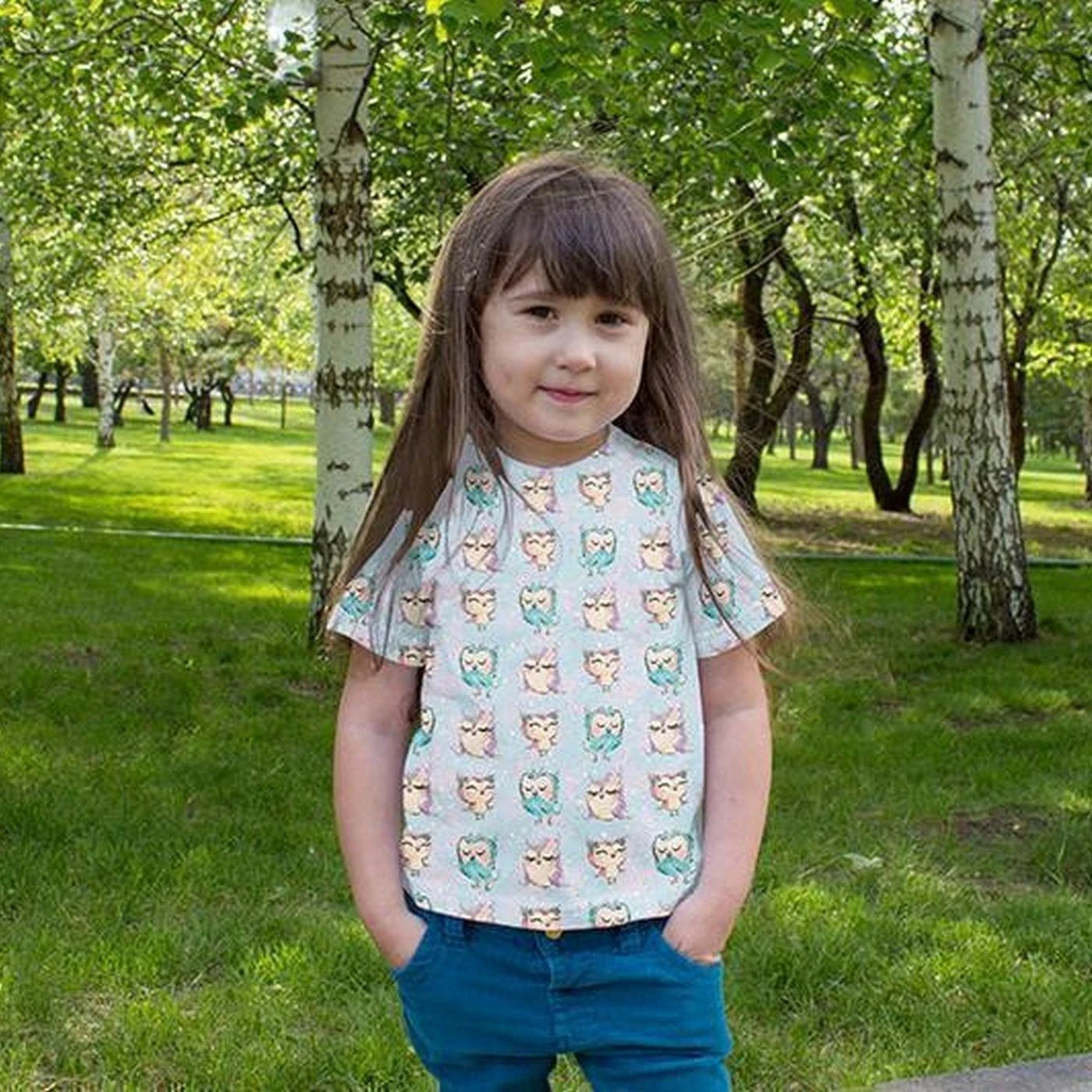 Bio-Jersey, Sterne, Eulenzeit 2 Bio-Jersey, Sterne, Eulenzeit – Bild 2