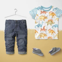 Bio-Jersey, Streifen, Land Der Ritter, Dinowelt, Ritterwelt, Grün -Outlet STOFFWELTEN Store bio jersey streifen land der ritter dinowelt ritterwelt gruen3