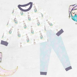 Bio-Jersey, Traumzeit Rosa, Eulenzeit -Outlet STOFFWELTEN Store bio jersey traumzeit rosa eulenzeit3