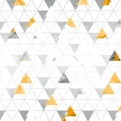 Bio-Jersey TRIANGLES, Vintage Flower Love