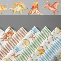 Bio-Jersey, VULKAN Dinowelt -Outlet STOFFWELTEN Store bio jersey vulkan dinowelt5