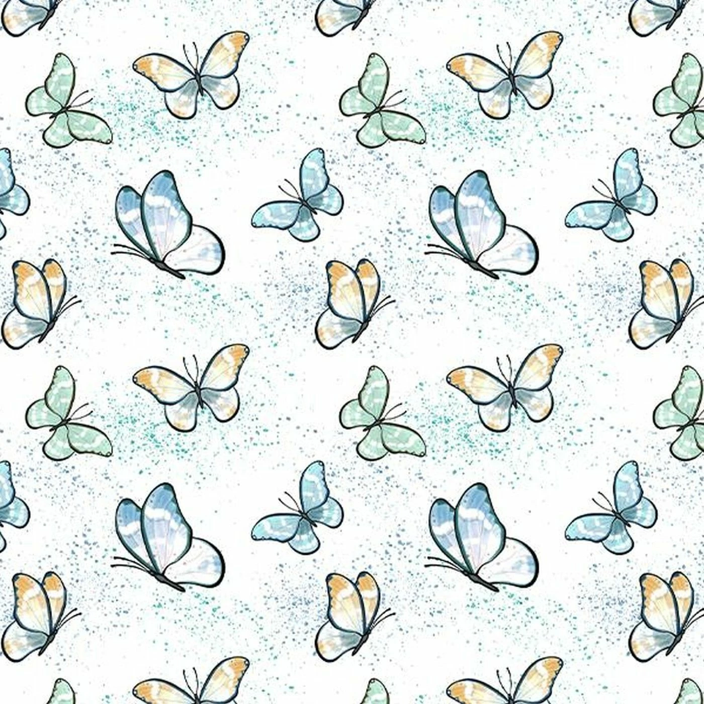 Bio-Jersey, Waldkindergarten, Schmetterling 1 Bio-Jersey, Waldkindergarten, Schmetterling