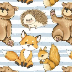 Bio-Jersey, Waldkindergarten, Streifen