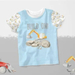 Bio-Jersey, WORKZONE Lastwagen -Outlet STOFFWELTEN Store bio jersey workzone lastwagen3