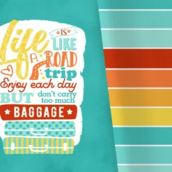 Bio-Jersey XL Panel + Kombistoff Discover The World, Life..., 2 In 1