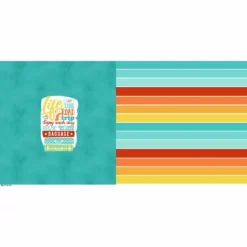 Bio-Jersey XL Panel + Kombistoff Discover The World, Life..., 2 In 1 -Outlet STOFFWELTEN Store bio jersey xl panel kombistoff discover the world life 2 in 13