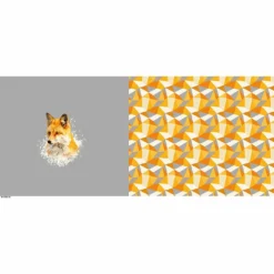 Bio-Jersey XL Panel + Kombistoff Ecktiere, Fuchs, 2 In 1 -Outlet STOFFWELTEN Store bio jersey xl panel kombistoff ecktiere fuchs 2 in 13