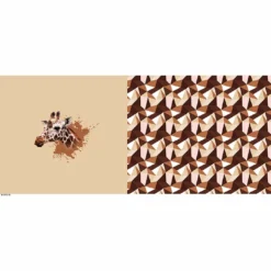 Bio-Jersey XL Panel + Kombistoff Ecktiere, Giraffe, 2 In 1 -Outlet STOFFWELTEN Store bio jersey xl panel kombistoff ecktiere giraffe 2 in 13