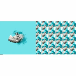 Bio-Jersey XL Panel + Kombistoff Ecktiere, Nashorn, 2 In 1 -Outlet STOFFWELTEN Store bio jersey xl panel kombistoff ecktiere nashorn 2 in 13