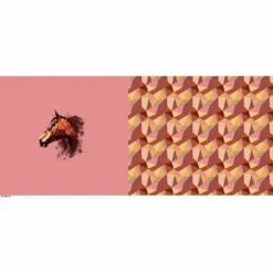 Bio-Jersey XL Panel + Kombistoff Ecktiere, Pferd, 2 In 1 -Outlet STOFFWELTEN Store bio jersey xl panel kombistoff ecktiere pferd 2 in 13