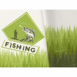 Bio-Jersey XL Panel + Kombistoff Gone Fishing, Fishing, 2 In 1