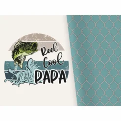 Bio-Jersey XL Panel + Kombistoff Gone Fishing, Reel Cool Papa, 2 In 1