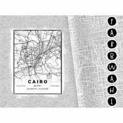 Bio-Jersey XXL Panel + Kombistoff City Trip Cairo, 2 In 1