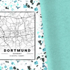 Bio-Jersey XXL Panel + Kombistoff City Trip Dortmund, 2 In 1