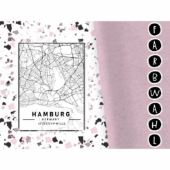 Bio-Jersey XXL Panel + Kombistoff City Trip Hamburg, 2 In 1