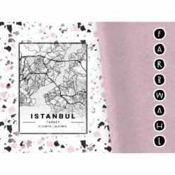 Bio-Jersey XXL Panel + Kombistoff City Trip Istanbul, 2 In 1