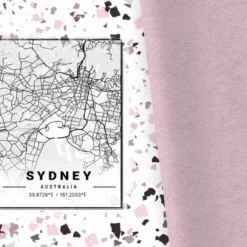 Bio-Jersey XXL Panel + Kombistoff City Trip Sydney, 2 In 1