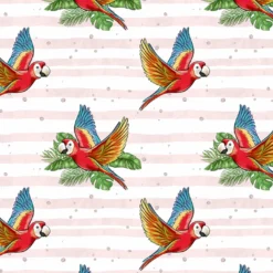 Bio-Jersey,Im Regenwald, Papagei