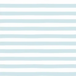 Bio-Jersey,Plain & Nautical, Streifen Blau