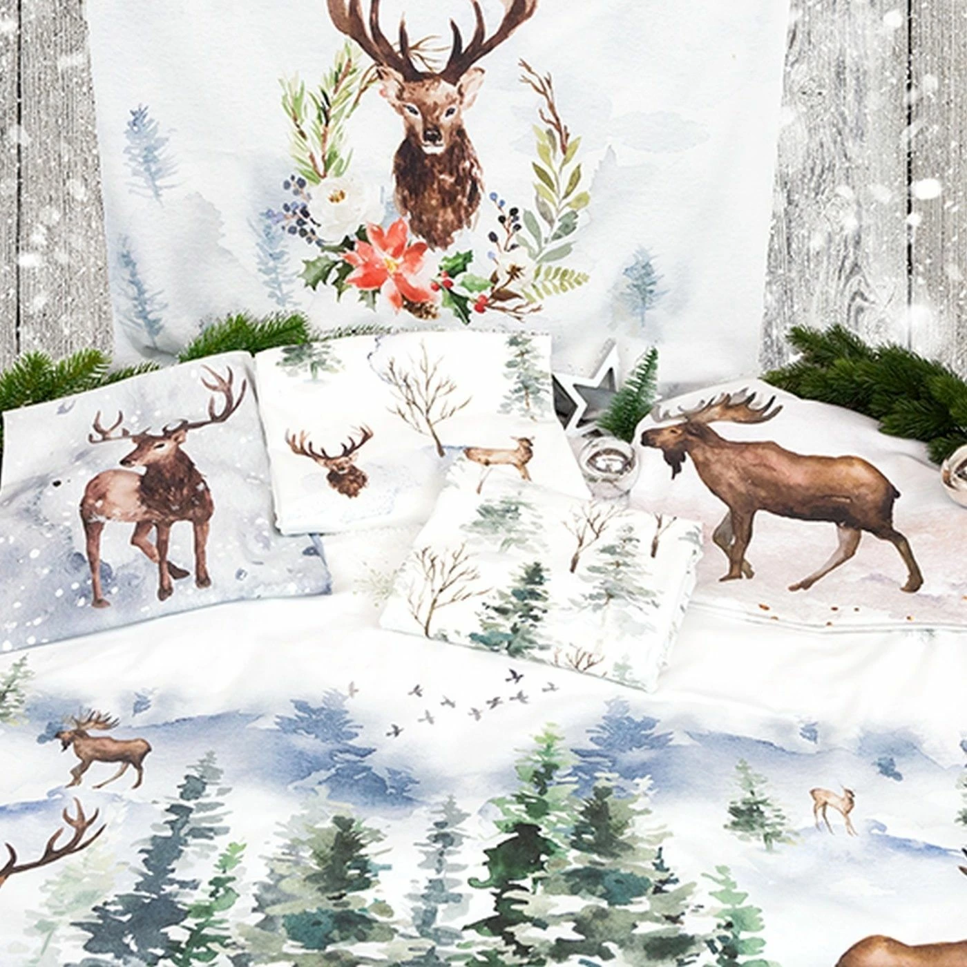 Bio-Sommersweat, Canadian Winter, Tannenwald 2 Bio-Sommersweat, Canadian Winter, Tannenwald – Bild 2