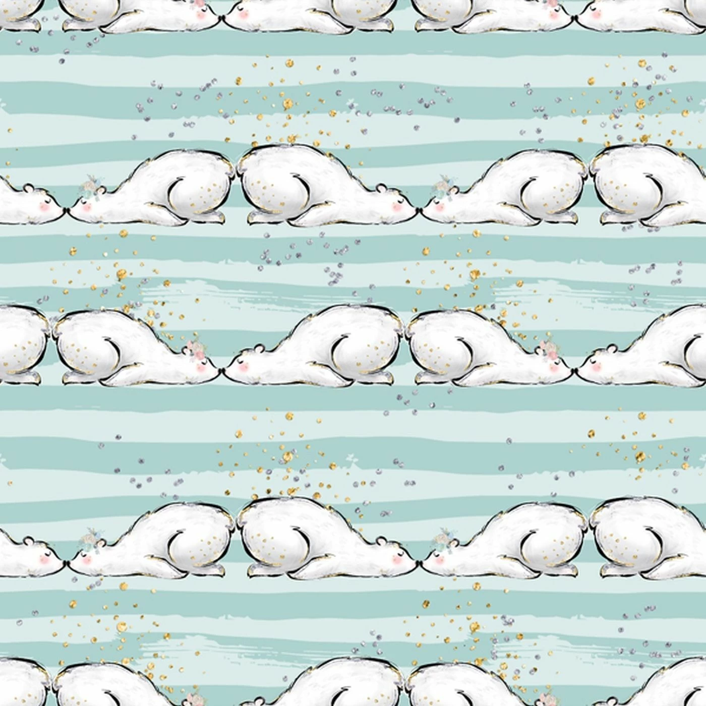 Bio-Sommersweat, Eisbären, Winterfeunde 1 Bio-Sommersweat, Eisbären, Winterfeunde