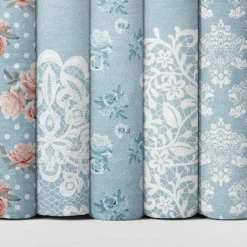 Bio-Sommersweat, Flower Lace, Blumen, Summer Jeans 11 Bio-Sommersweat, Flower Lace, Blumen, Summer Jeans -Outlet STOFFWELTEN Store bio sommersweat flower lace blumen summer jeans4