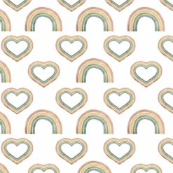 Bio-Sommersweat, Herzen & Regenbogen, Rainbow Animals