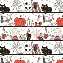 Bio-Sommersweat Kombi-allover II, Witch Power Hexen