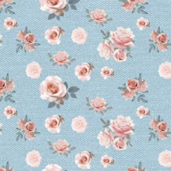 Bio-Sommersweat, Lace Roses, Rosen, Summer Jeans