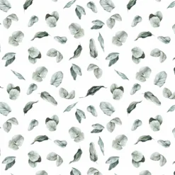 Bio-Sommersweat, Leaves, Rainbow Animals