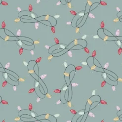 Bio-Sommersweat, Lichterkette, Snow Deer