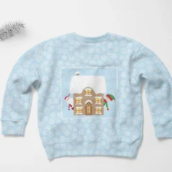 Bio-Sommersweat, Schneeflocken Auf Hellblau, Weihnachtsfreunde,by -Outlet STOFFWELTEN Store bio sommersweat schneeflocken auf hellblau weihnachtsfreundeby3